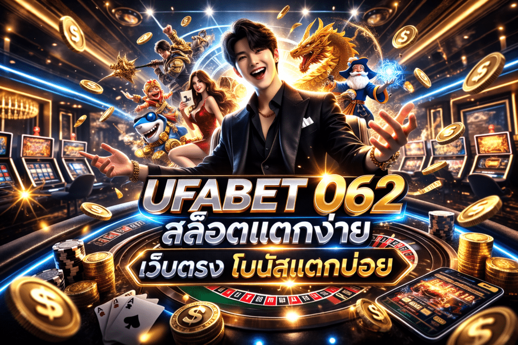 UFABET 062 สล็อตแตกง่าย เว็บตรง โบนัสแตกบ่อย