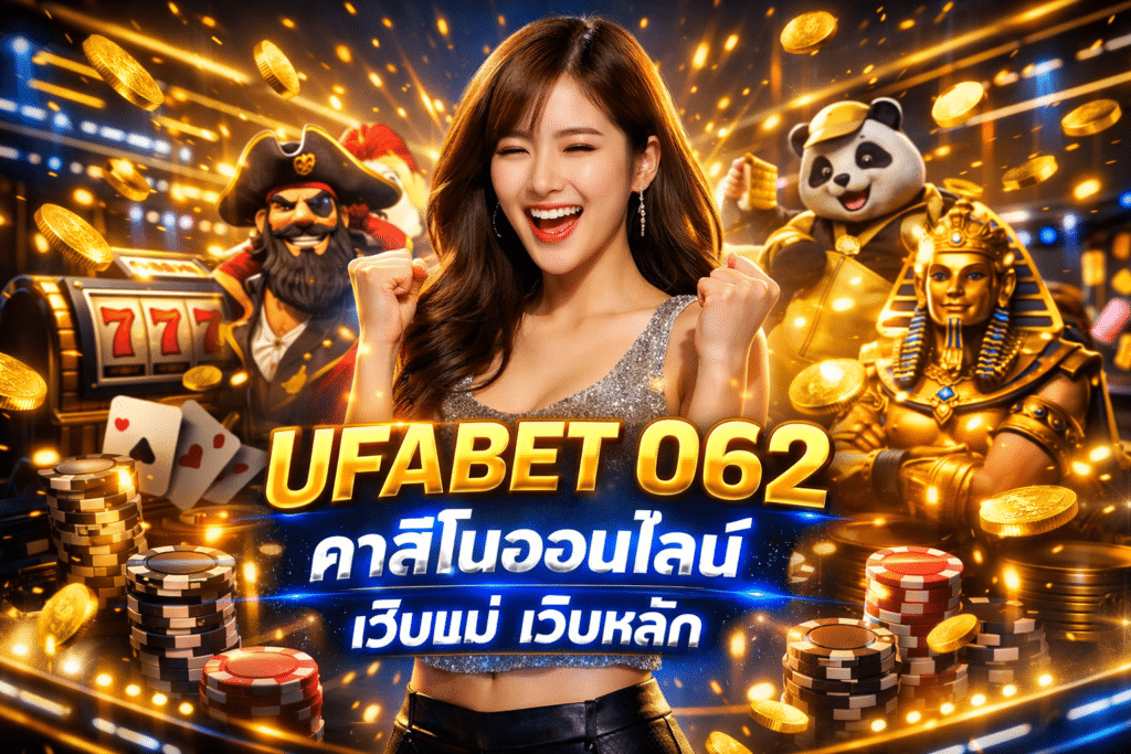 UFABET 062 คาสิโนออนไลน์ เว็บแม่ เว็บหลัก